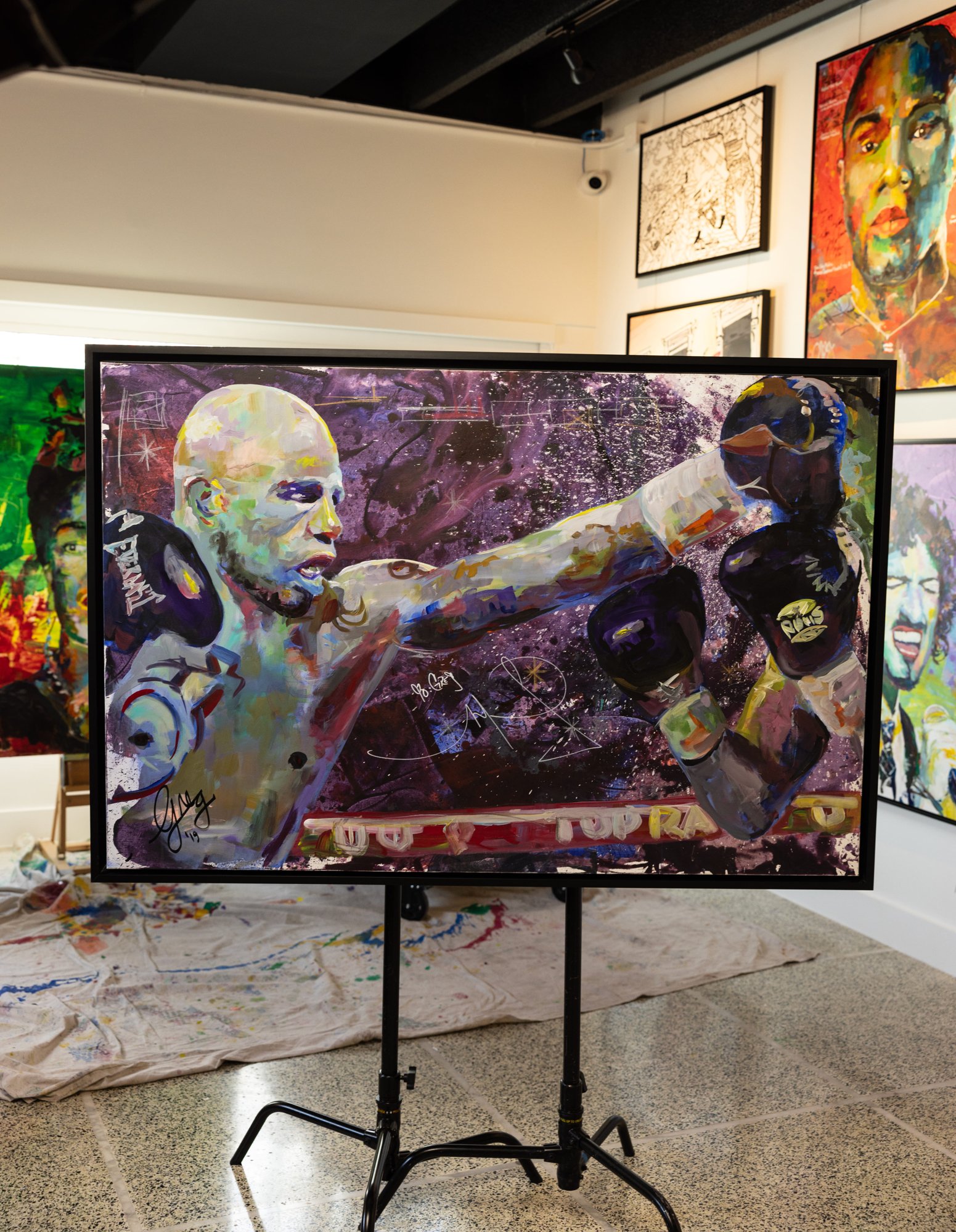 Artist Greg Batista Art Studio Davie FL 3.jpg