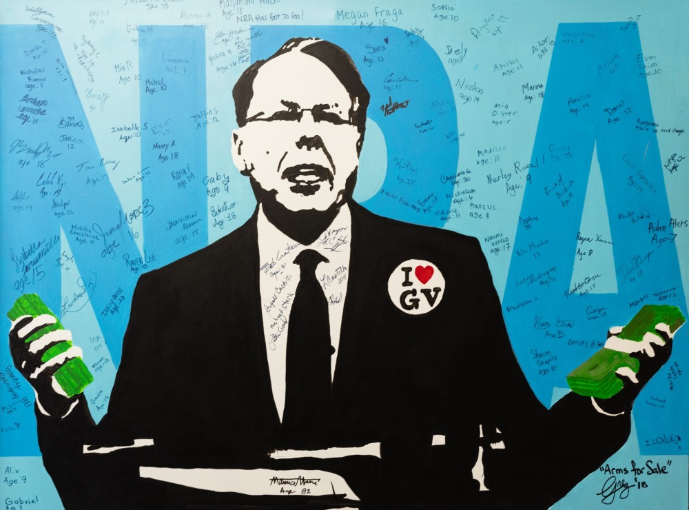 Wayne LaPierre Paint